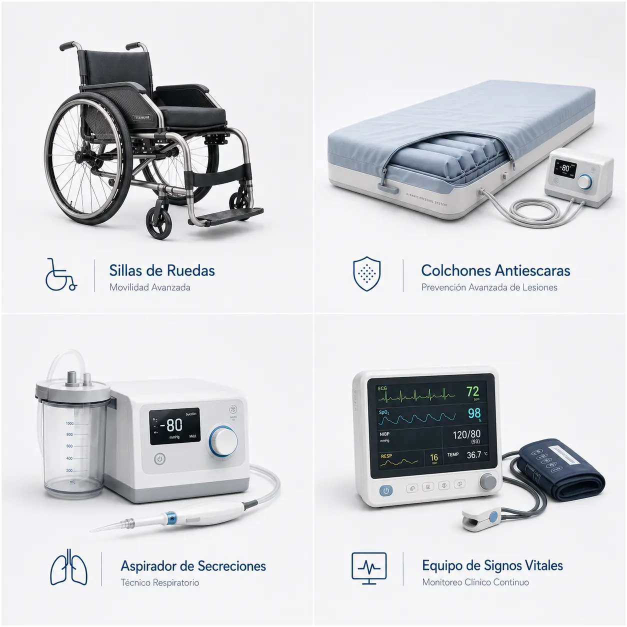 Equipamiento para servicios asistenciales en La Serena